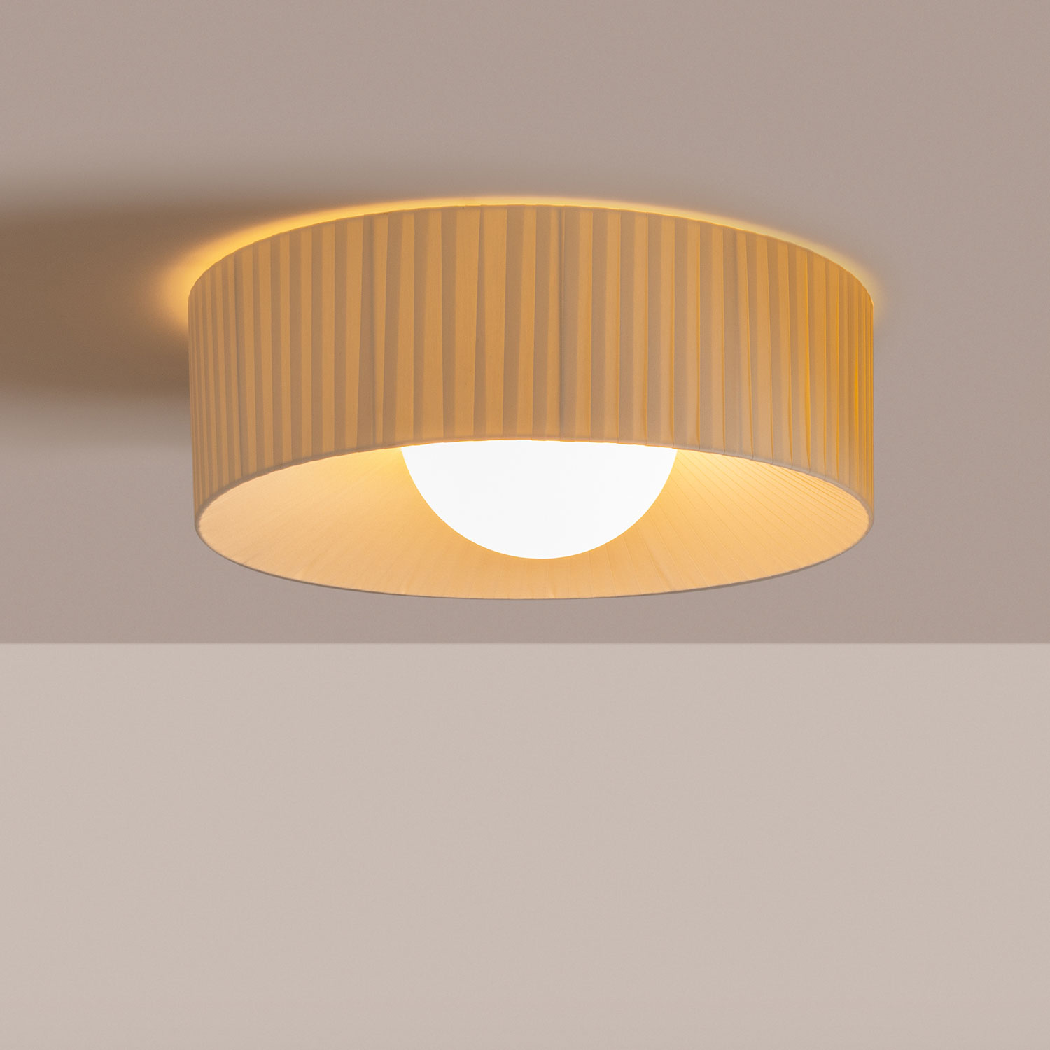 6994+3994 MLN Lap C 60 Deckenleuchte creme