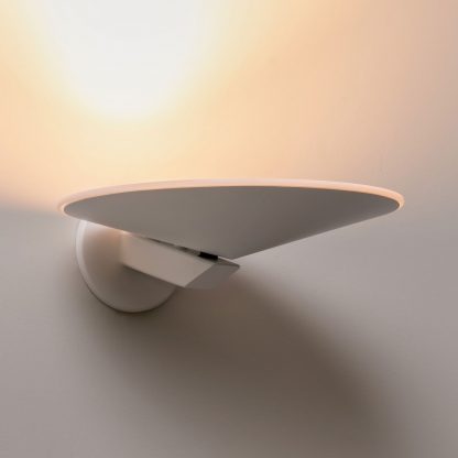 7021 MLN Pla W Wandleuchte weiss
