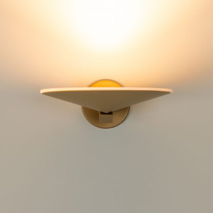 7024 MLN Pla W Wandleuchte gold metallic – Bild 2