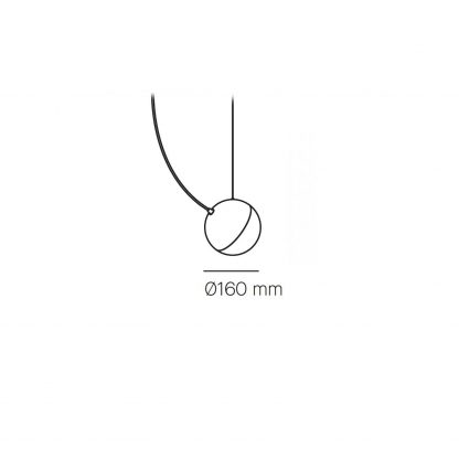 9108 MLN Half Ersatzglas weiss